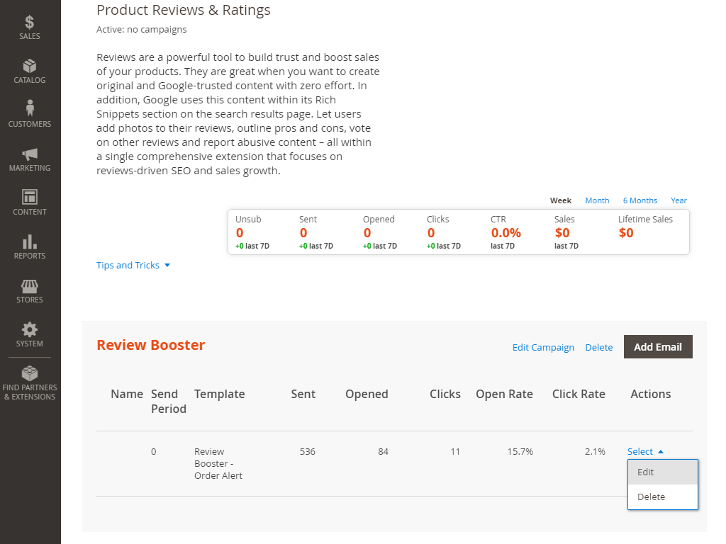 Product Reviews & Rating