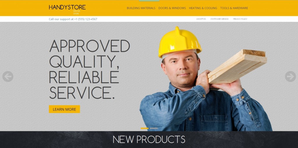 Magento themes - Handy Store review