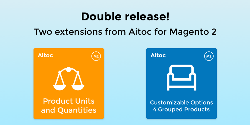 Product Units & Quantities and Customizable Options 4 Grouped Products for Magento 2  [ Double release ]