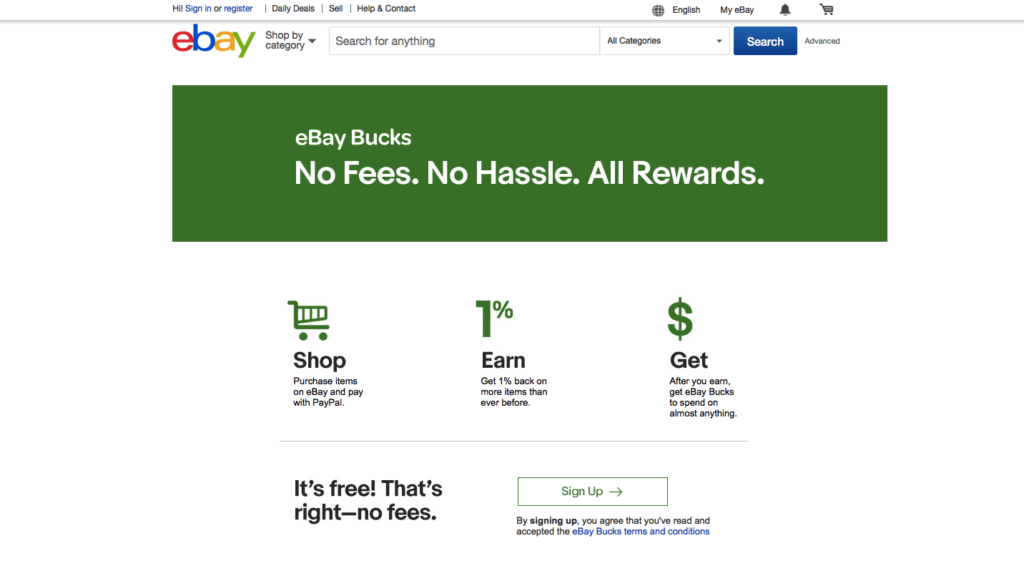 eBay example 