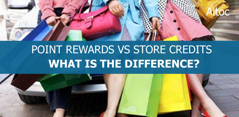 What is the difference between Point Rewards and Store Credit extensions for Magento